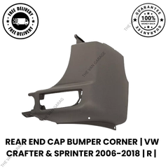 Rear End Cap Bumper Corner RH (Right Side) for VW Crafter & Sprinter 2006–2018