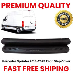 Mercedes Sprinter 2018-2025 Rear Step Cover + x6 Clips