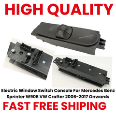 For MERCEDES-BENZ SPRINTER 2006-2017 VW Electric Window Switch Button DRIVER SIDE UK