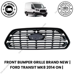 Front Bumper Grille Black  for Ford Transit MK8 | BK3117B968CC5FNV