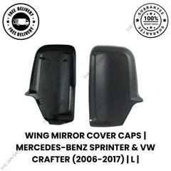 Wing Mirror Cover Cap  Left Side for Mercedes-Benz Sprinter & VW Crafter (2006–2017)