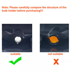 FOR FORD TRANSIT MK8 WING MIRROR INDICATOR LENS COVER LEFT + RIGHT SET 2014 ONWARDS